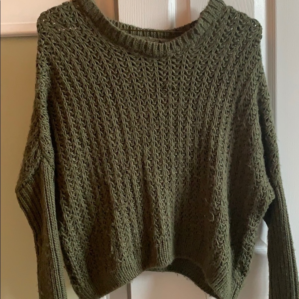 Olive Green Sweater